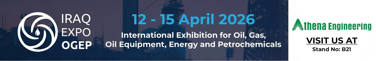 Pripojte sa k Athena Engineering & Teffiko na IRAQ EXPO OGEP 2026